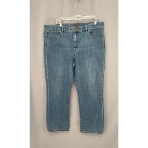 Lauren Ralph Lauren Women's Straight Leg Jeans - Light Blue